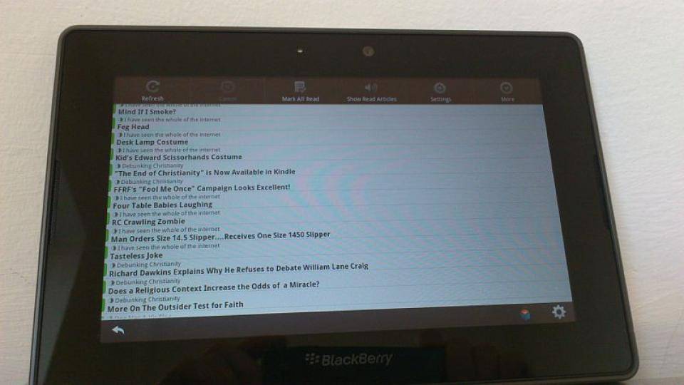 Android apps soon to be unleashed on Blackberry Playbook